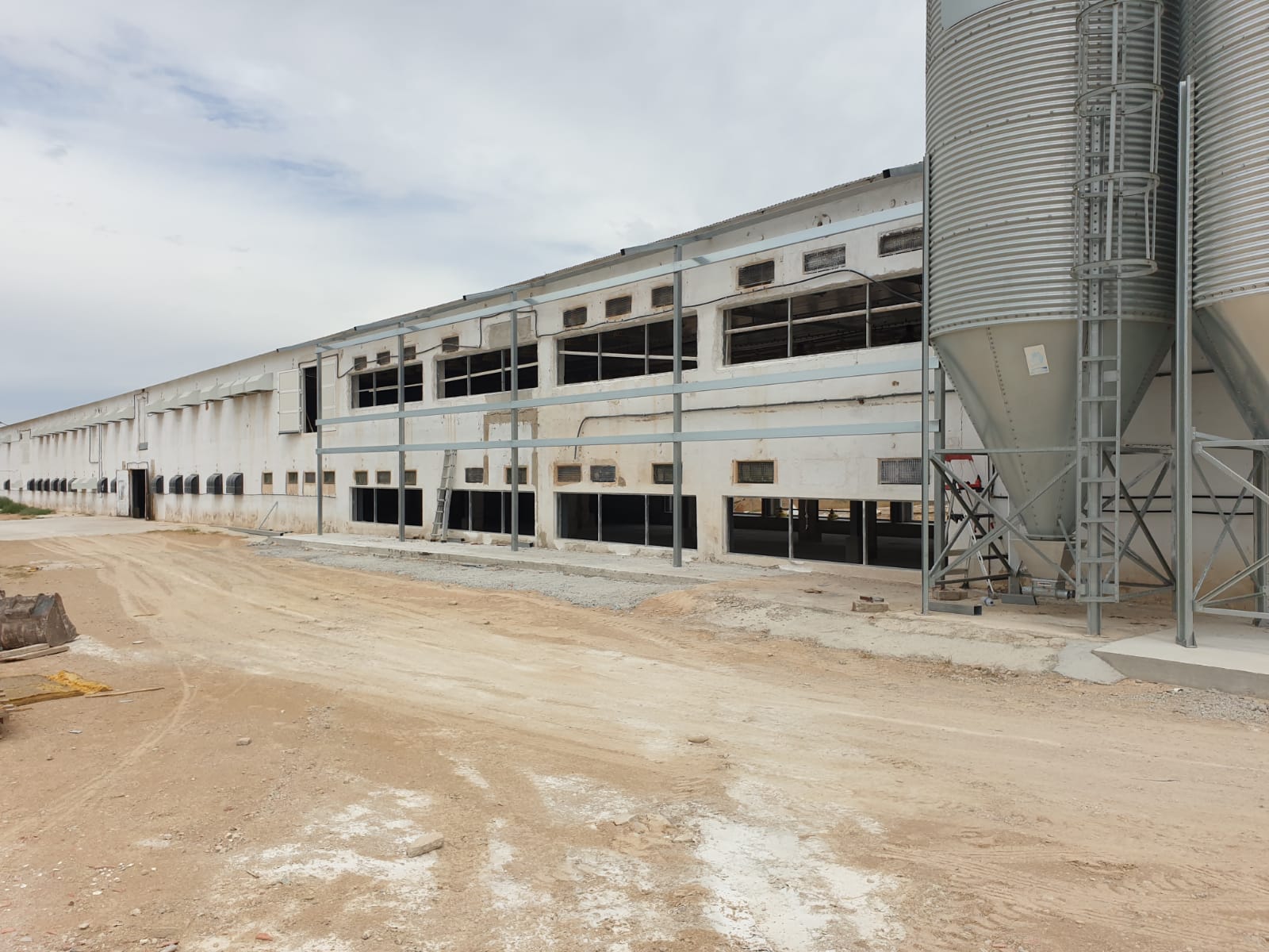 Construcción granja avícola en Beniel (Murcia)